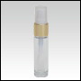 Refillable glass bottles with treatment pumps and Aluminum lotion bottles (5) Refillable glass bottles with treatment pumps and Aluminum lotion bottles (5)