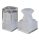 Refillable glass bottles with treatment pumps and Aluminum lotion bottles (120) Refillable glass bottles with treatment pumps and Aluminum lotion bottles (120)