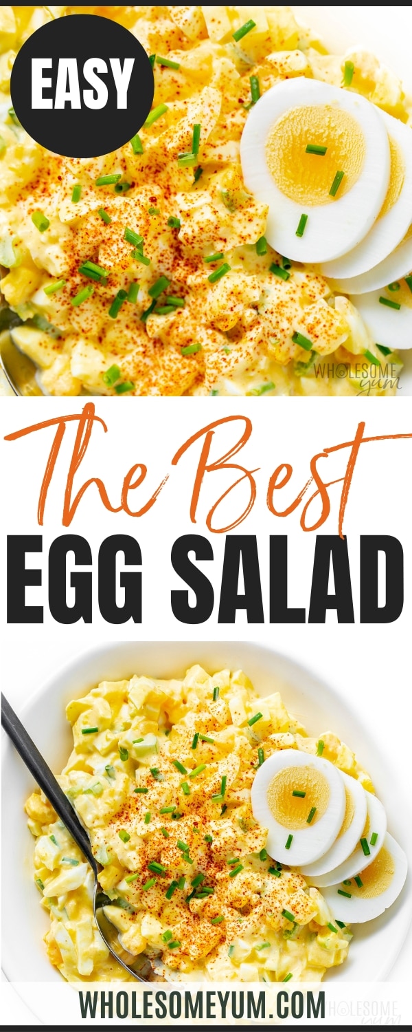 Easy Egg Salad Recipe - Wholesome Yum (28) Easy Egg Salad Recipe - Wholesome Yum (28)